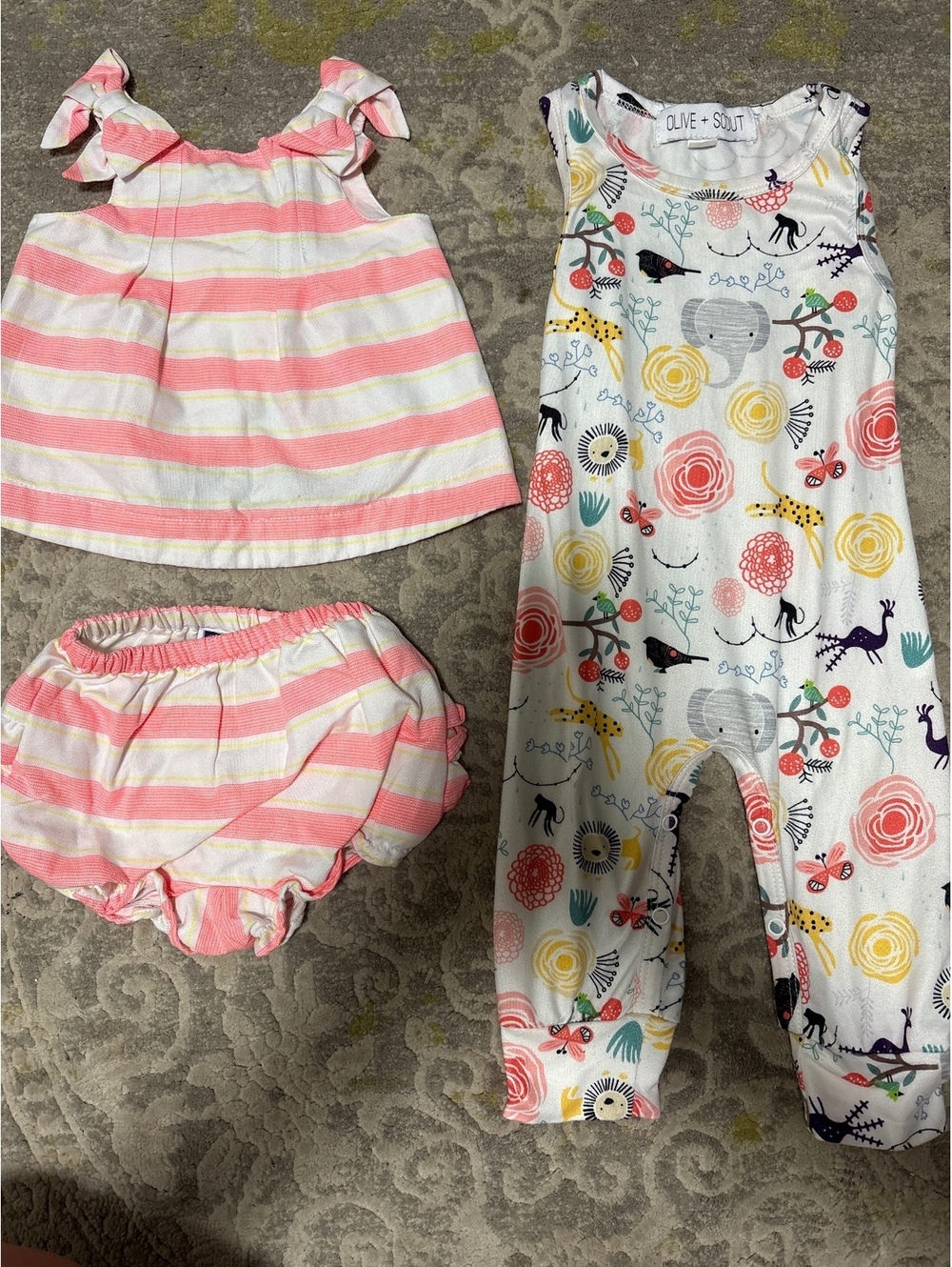 Baby girl boutique bundle Olive & Scout, Janie & Jack 0-6 months
